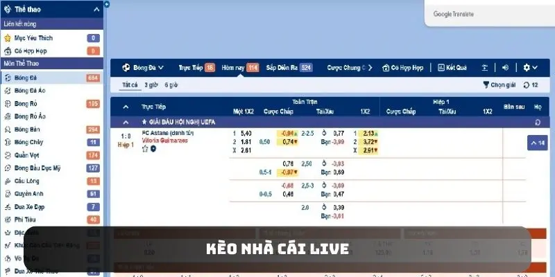 Kèo Nhà Cái Live - Cẩm Nang Thắng Lớn Cho Hội Viên Mới